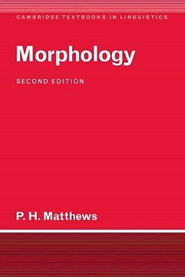 Morphology - Second Edition