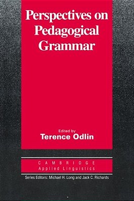 Perspectives On Pedagogical Grammar - Book