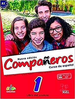 Nuevo Compañeros 1 - Libro Del Alumno Con Licencia Digital - Edición Brasil
