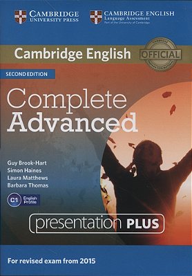 Complete Advanced - Presentation Plus Dvd-ROM - Second Edition