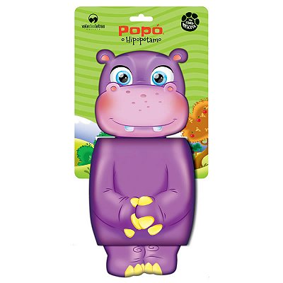 Meu Livro Mascote Popó, O Hipopótamo - Vale Das Letras