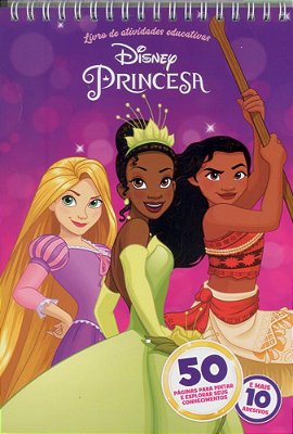 50 Páginas Educativas Disney - Princesas