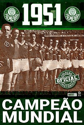 Coleção Oficial Histórica Palmeiras Edição 02 - Campeão Mundial De 1951