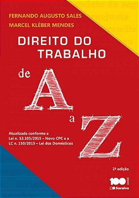 Direito Do Trabalho De A A Z - 2ª Edição De 2015