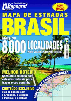 Mapa Mapograf De Estradas Brasil