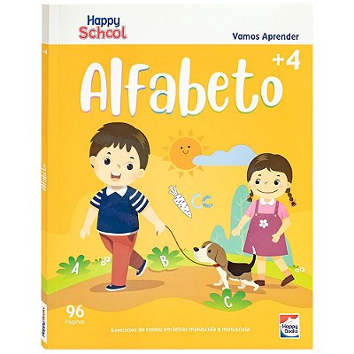 Happy School Cartilha De Alfabetização: Alfabeto