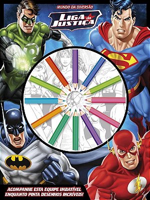 Liga Da Justiça Mundo Da Diversão