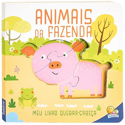 Meu Livro Quebra-Cabeça: Animais Da Fazenda