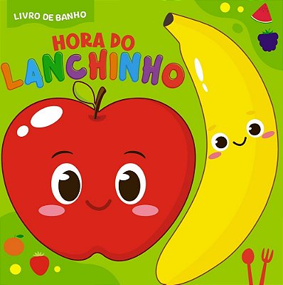 Hora Do Lanchinho Livro De Banho | Acompanha Um Cachorro De Borracha