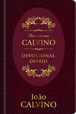 Dia A Dia Com Calvino Capa Dura Devocional Diário