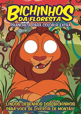 Bichinhos Da Floresta Prancheta Colorir Extra 01