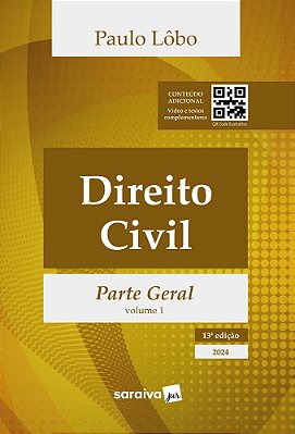 Direito Civil - Vol. 1 - Parte Geral -13ª Edição 2024