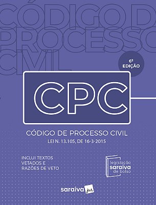 Código De Processo Civil Mini - Legislação Saraiva De Bolso - 6 Edição 2024