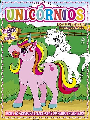 Floresta Encantada - Revista Para Colorir