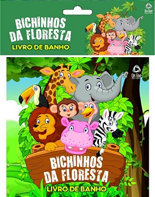 Bichinhos Da Floresta - Livro De Banho
