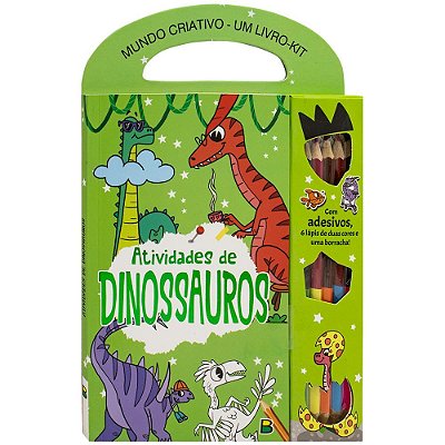 Mundo Criativo - Um Livro-Kit: Atividades De Dinos