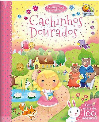 Contos Com Adesivos - Cachinhos Dourados