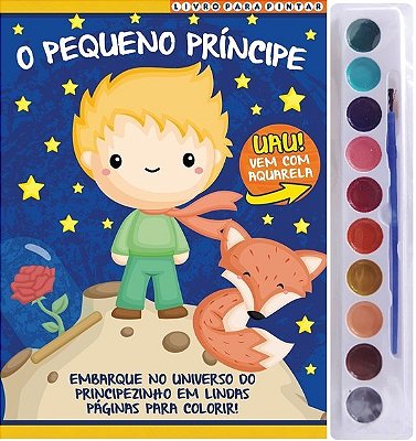 O Pequeno Príncipe Livro Para Pintar..-