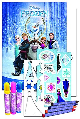 Disney - Tubo Histórias Para Colorir - Frozen