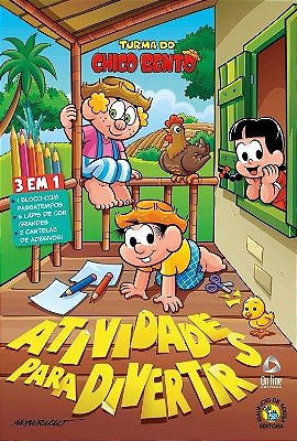 Turma Do Chico Bento Atividades Para Divertir