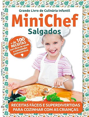 O Grande Livro De Culinária Infantil - Minichef - Salgados