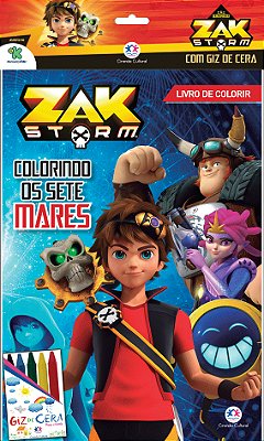 Zak Storm - Com Giz De Cera Atividades Marinhas Iradas