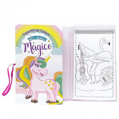 Superkit De Colorir: Meu Mundo Mágico