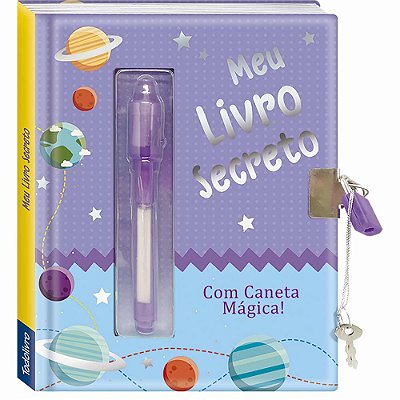 Meu Livro Secreto - Livro Com Caneta Mágica!
