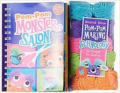 Pom-Pom Monster Salon - Create, Cut & Style Your Own Monsters