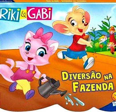 Riki & Gabi - Diversão Na Fazenda - Coleção Licenciados Pop-Up