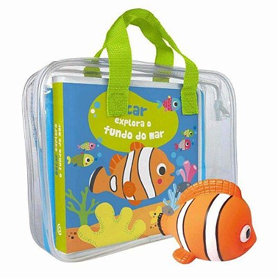 Oscar Explora O Fundo Do Mar - Livro Com Bichinho