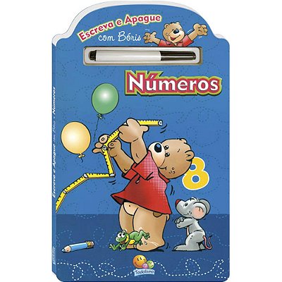 Números - Escreva E Apague Com Bóris