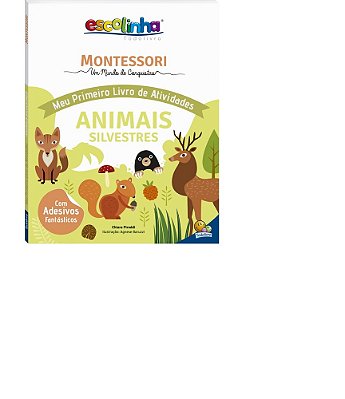 Montessori Meu Primeiro Livro De Atividades... Animais