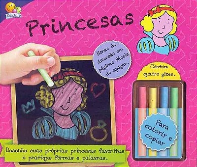 Princesas - Quadro De Giz!