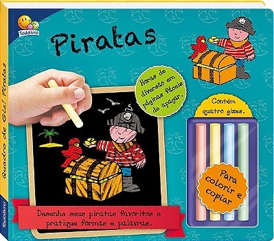 Piratas - Quadro De Giz!