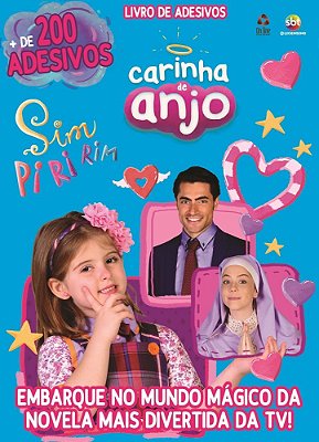 Carinha De Anjo - Livro De Adesivos Embarque No Mundo Mágico Da Novela Mais Divertida Da Tv!