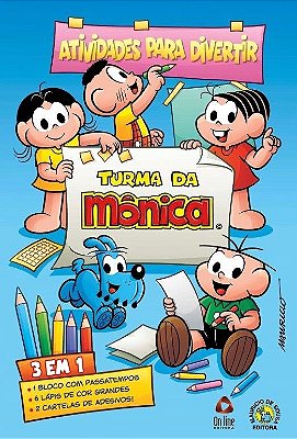 Turma Da Mônica Atividades Para Divertir