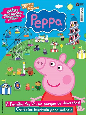Peppa Pig - Colorir - Especial Oficial A Família Pig Vai Ao Parque De Diversões!