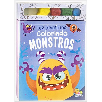 Giz Divertido! Colorindo Monstros