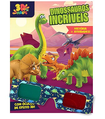 3D Magic - Dinossauros Incríveis (Com Óculos De Efeito 3D!)
