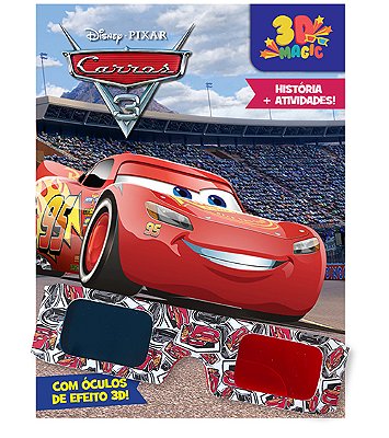 Disney 3D Magic - Carros 3 (Com Óculos De Efeito 3D!)