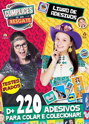Cúmplices De Um Resgate - Livro De Adesivos 220 Adesivos Para Colar E Colecionar