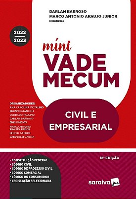 Míni Vade Mecum Civil E Empresarial - 12ª Edição 2022