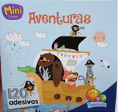 Meu Livrinho De Adesivos: Aventuras
