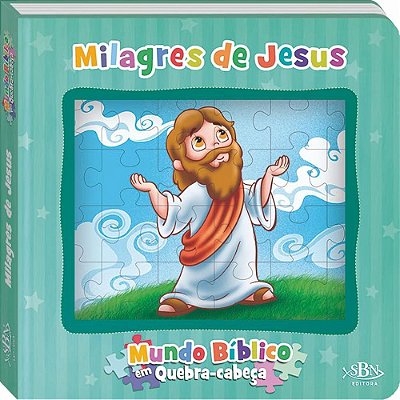 Milagres De Jesus - Mundo Bíblico Em Quebra-Cabeça