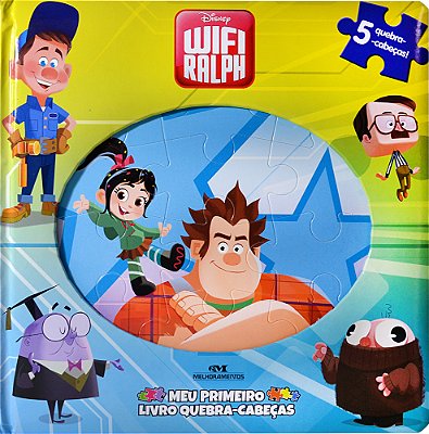 Wifi Ralph – Meu Primeiro Livro Quebra-Cabecas