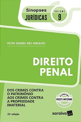 Sinopses - Direito Penal - Dos Crimes Contra O Patrimônio - Vol. 09 - 21ª Edição 2020