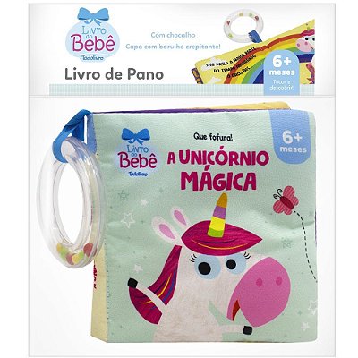 Que Fofura II - Um Livro De Pano: O Unicórnio Mágico