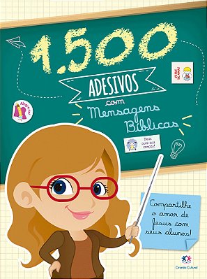 1500 Adesivos Com Mensagens Bíblicas