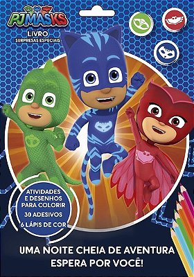 Pj Masks Surpresas Especiais - Laminado